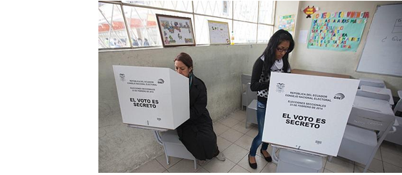 Ecuador- elecciones 2014